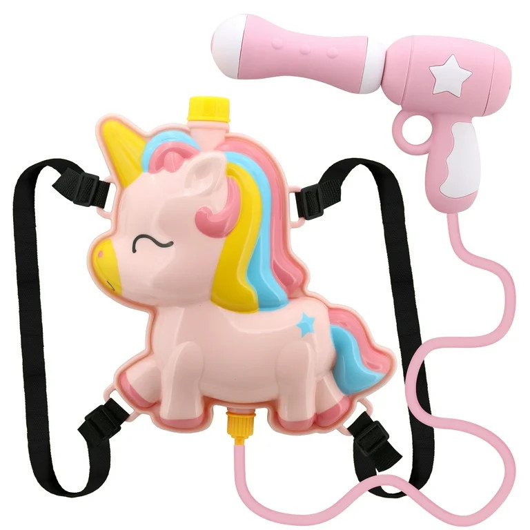 Banzai Unicorn Water Blaster with Wearable Water Storage Backpack | Walmart (US)
