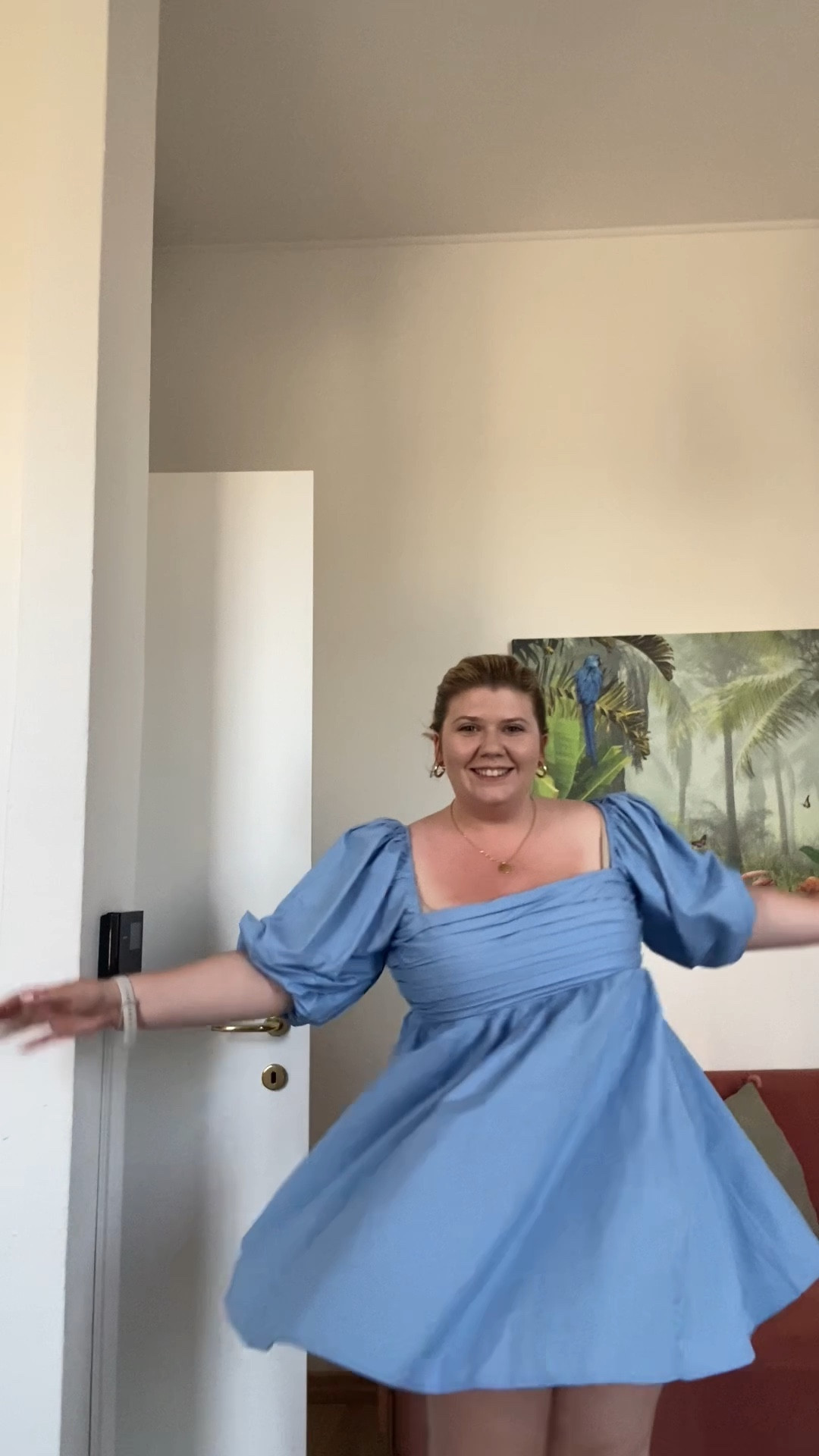 This dress comes in multiple colors including a light pink that is perfect for Valentine’s Day! #valentinesdayoutfits #valentinesday #vdayoutfits #valentinesoutfits 

#LTKunder50 #LTKcurves #LTKSeasonal