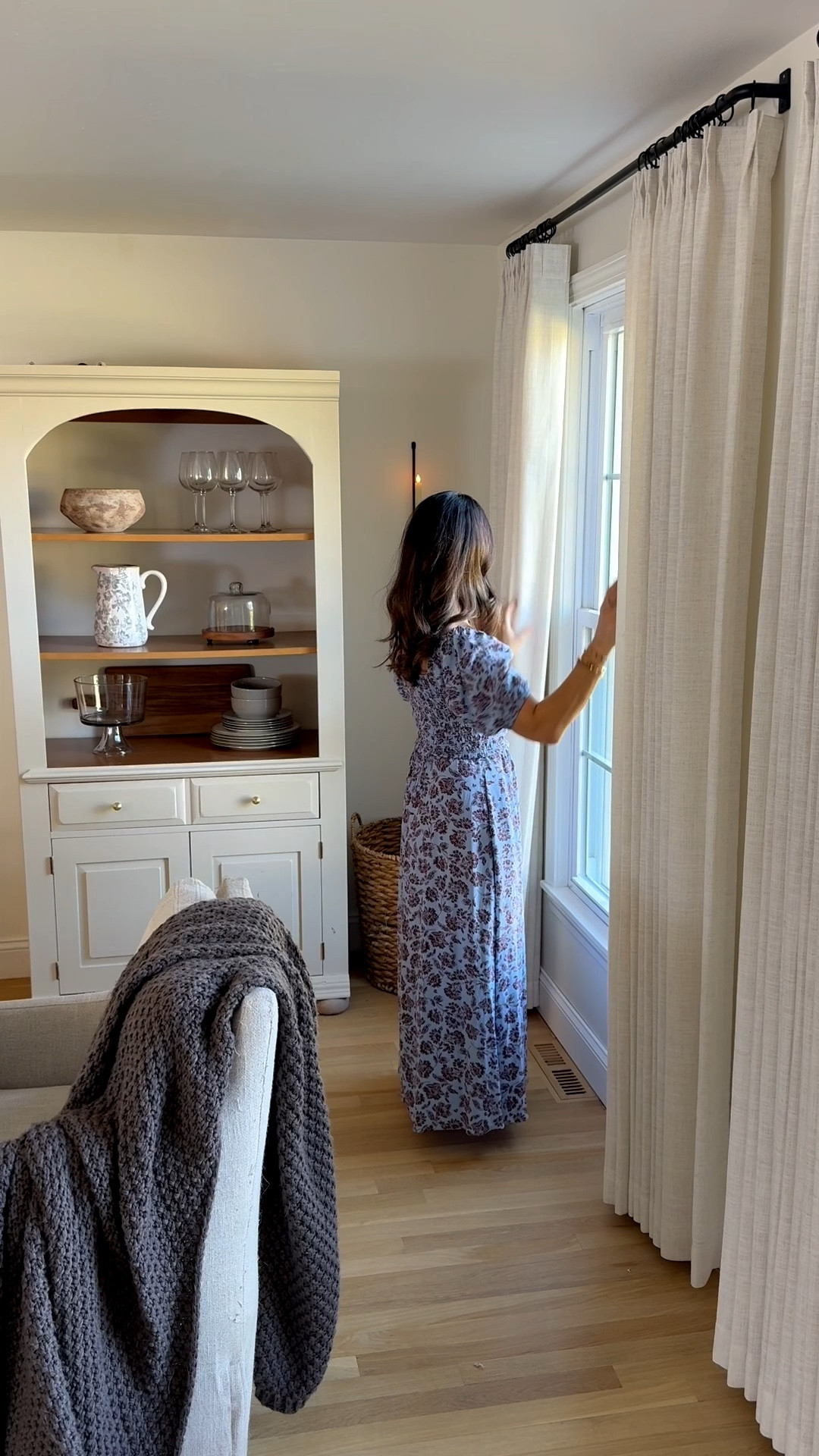 I am so impressed with these new curtains. They are so beautiful and hold the shape so well. The pinch plate is gorgeous and they were so easy to hang and really helped transport for our dining room room. It looks so much more elevated now and I couldn’t be happier!

#LTKHome #LTKStyleTip