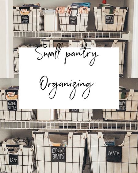 Small Pantry Organization Systems. #pantryorganization #organization #kitchen 

#LTKhome #LTKfamily