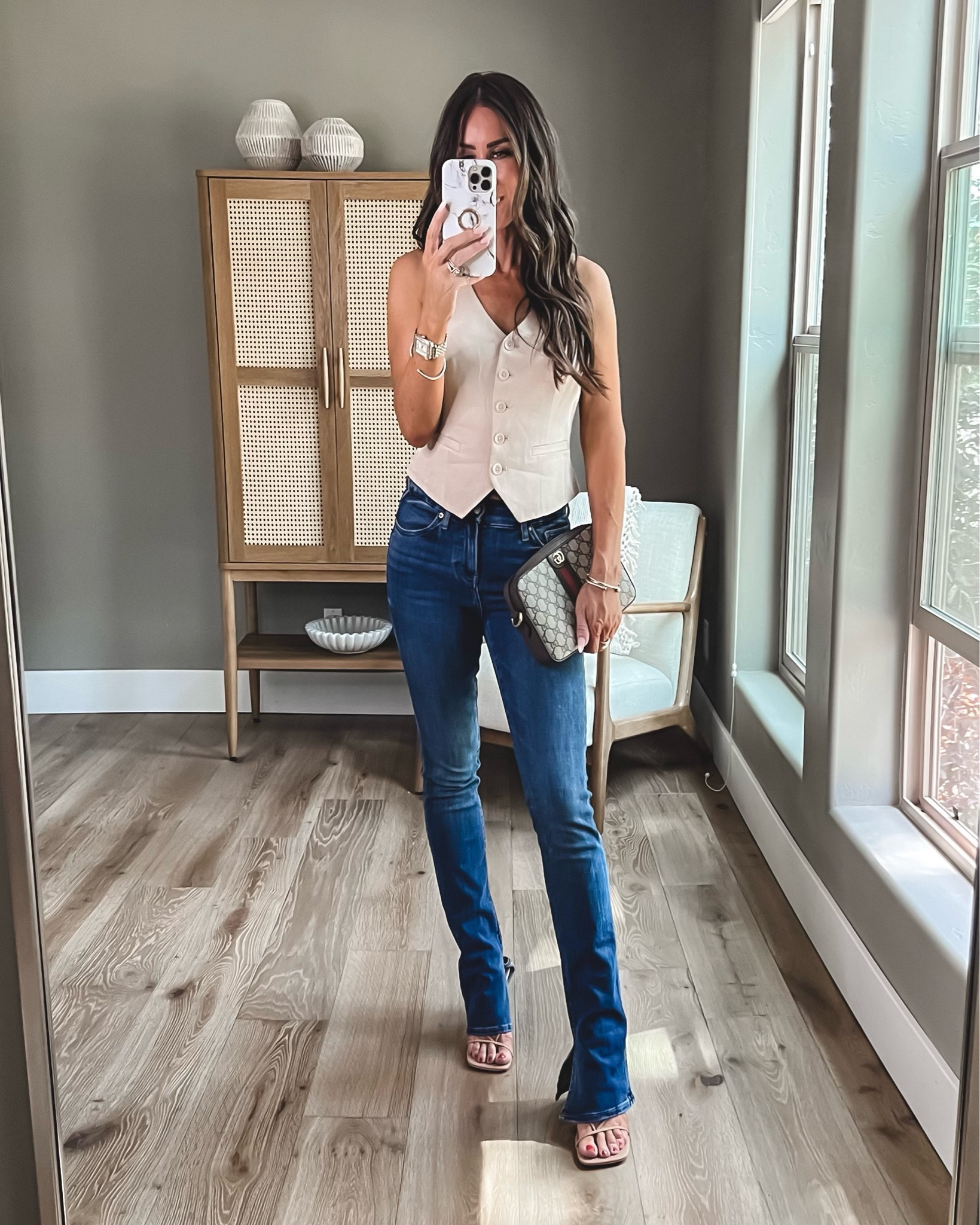 So loving vests like this for summer..
Sharing a few different ways to style this piece for summer
Many pieces are on sale
Vest sz small
denim jeans Sz small
#ltkseasonal
#LTKFind

#LTKshoecrush #LTKstyletip #LTKsalealert