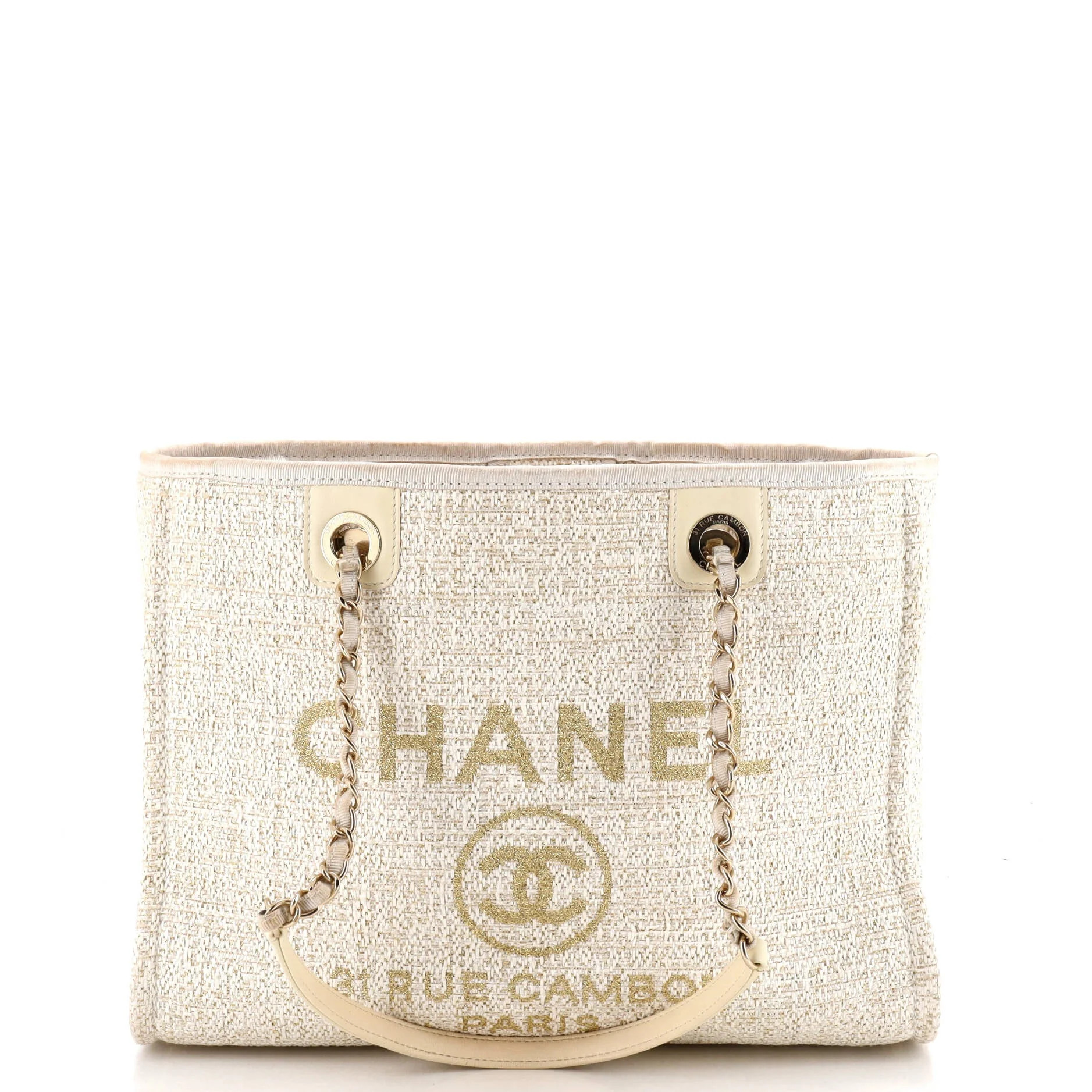 Deauville Tote Raffia with Glitter Detail Small By Rebag | Walmart (US)
