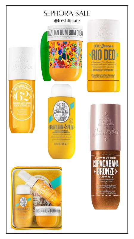 I’m love Sol De Janeiros products because they smell like vacation. They’re on sale now at Sephora, great Christmas gifts. 

#Sephorasale #Sephora #Sale

#LTKbeauty #LTKsalealert