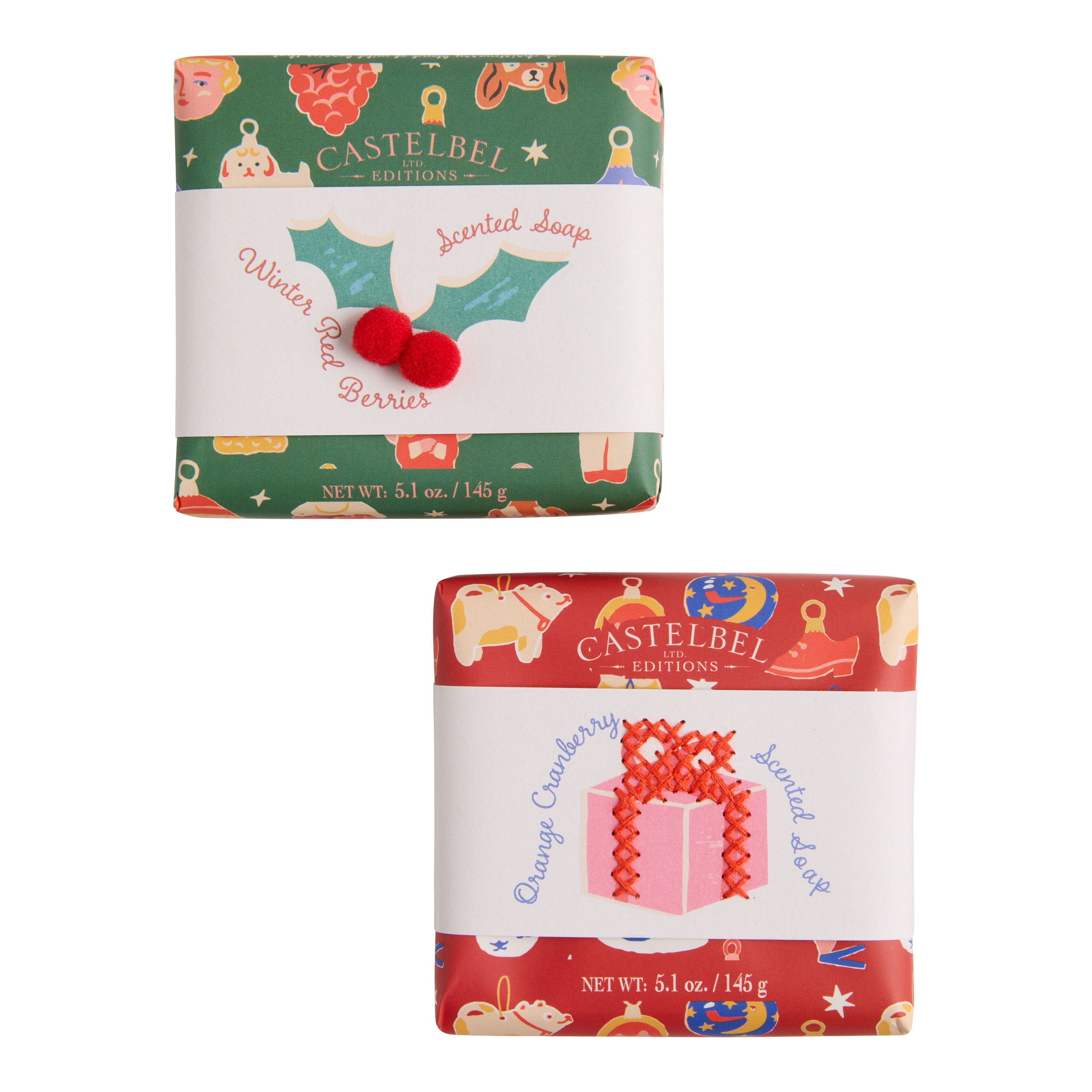 Castelbel Ornaments Bar Soap | World Market