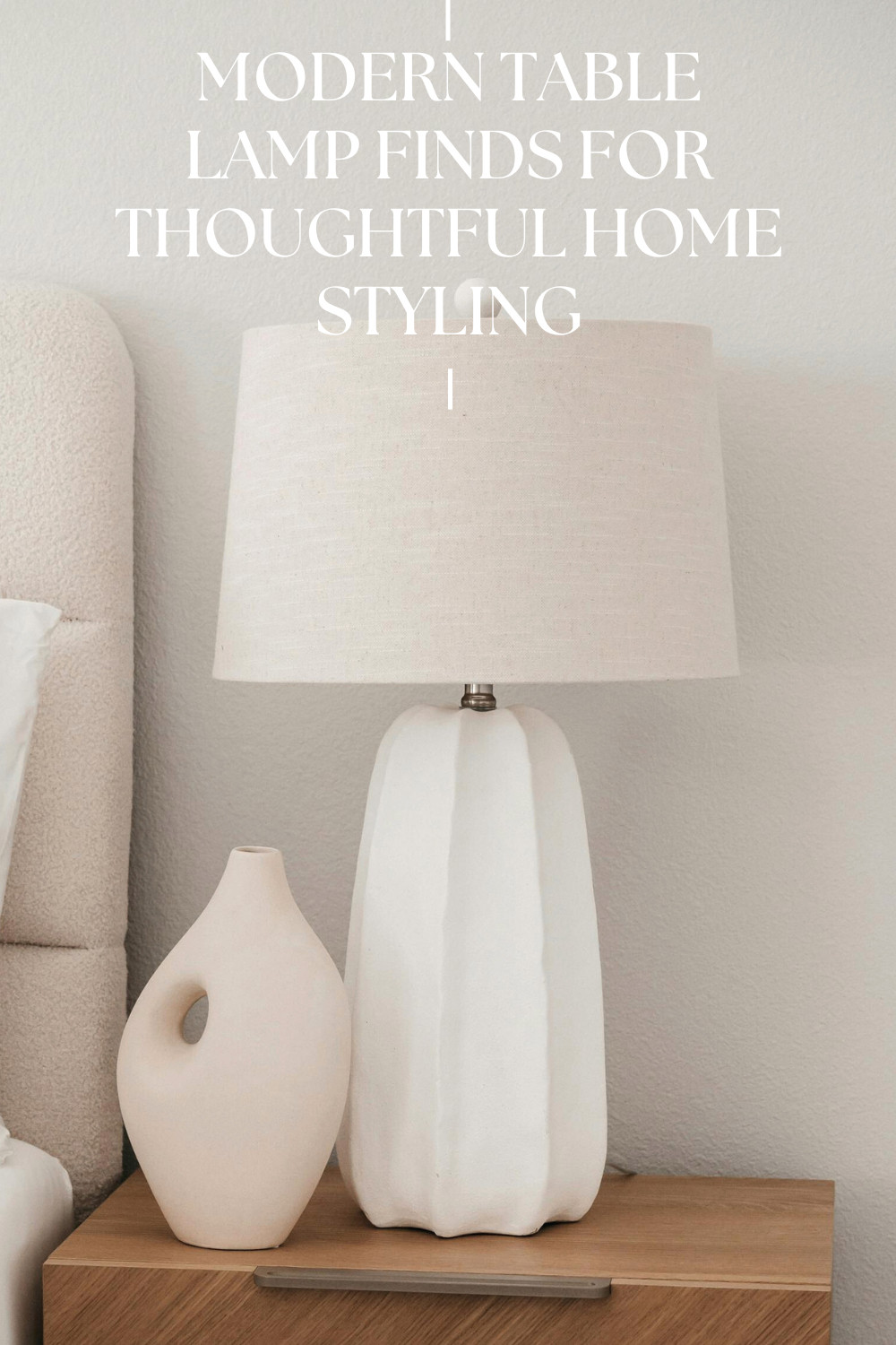 Modern Table Lamp Finds for Thoughtful Home Styling

Discover modern table lamp finds for thoughtful home styling and refined interior design. From sculptural ceramic lamp bases to elegant linen shades and soft neutral finishes, these modern bedside lamps create warm ambient lighting and a calm, inviting atmosphere. Perfect for minimalist bedrooms, modern organic living rooms, Scandinavian decor, and neutral home styling. Elevate your space with layered lighting that feels intentional, timeless, and effortlessly cozy. modern table lamps, bedside lamp ideas, neutral bedroom decor, minimalist lighting, soft ambient light, warm glow lighting, modern organic interior, Scandinavian home decor, elegant home styling 

 

#LTKdayinmylife #LTKHome #LTKSaleAlert