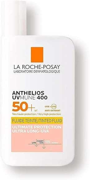 La Roche-Posay Roche Posay Anthelios Sun Protection Cream SPF 50+ Invisible Fluid 50 ml - UV Prot... | Amazon (DE)