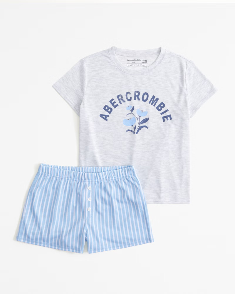 shorts pajama set | Abercrombie & Fitch (US)
