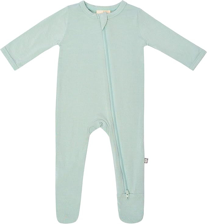 KYTE BABY Soft Bamboo Rayon Footies, Zipper Closure, 0-24 Months | Amazon (US)