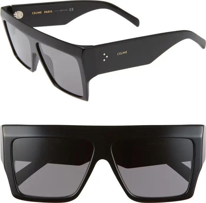 60mm Flat Top Sunglasses | Nordstrom