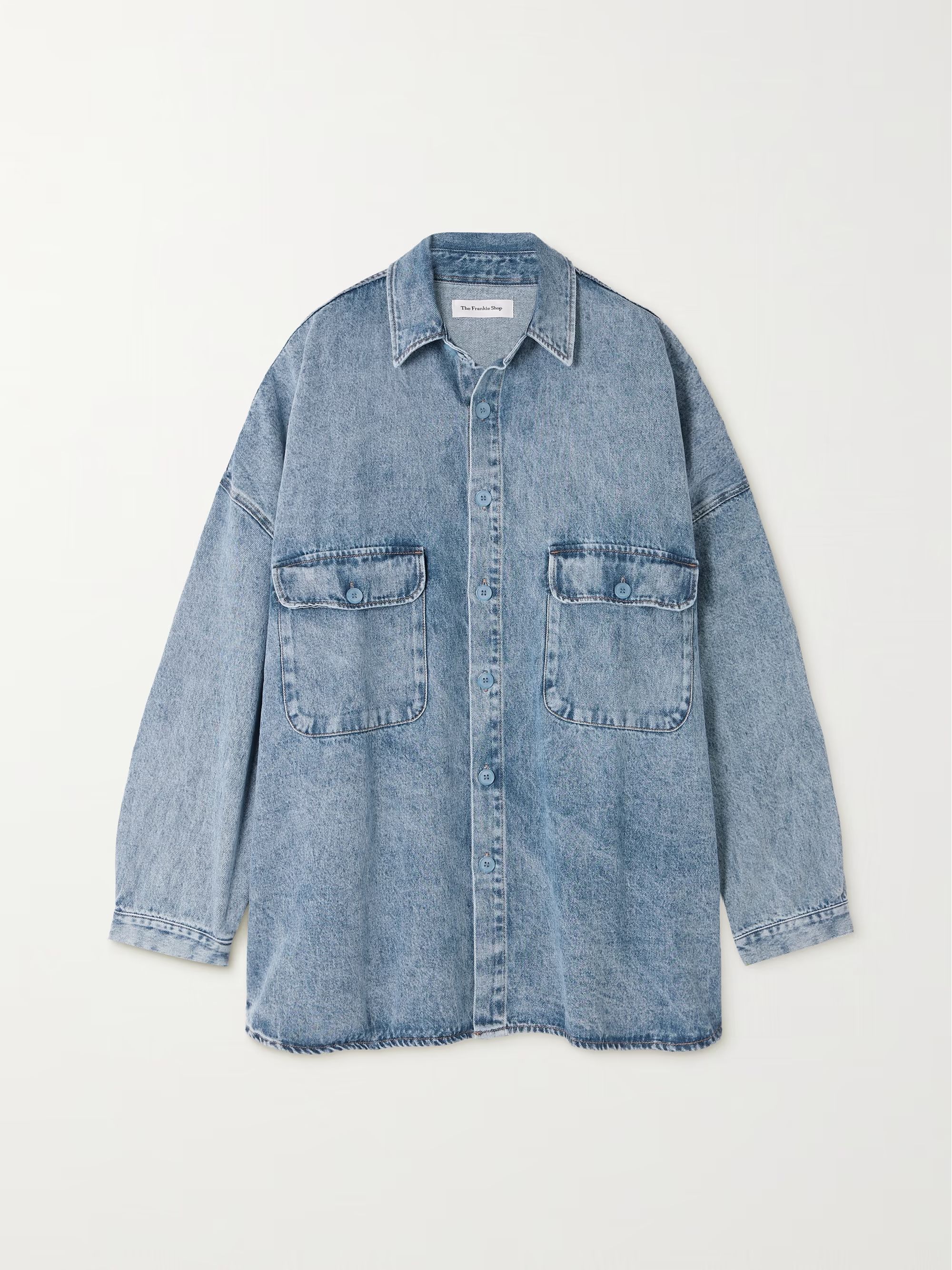 Dallas oversized denim shirt | NET-A-PORTER (US)