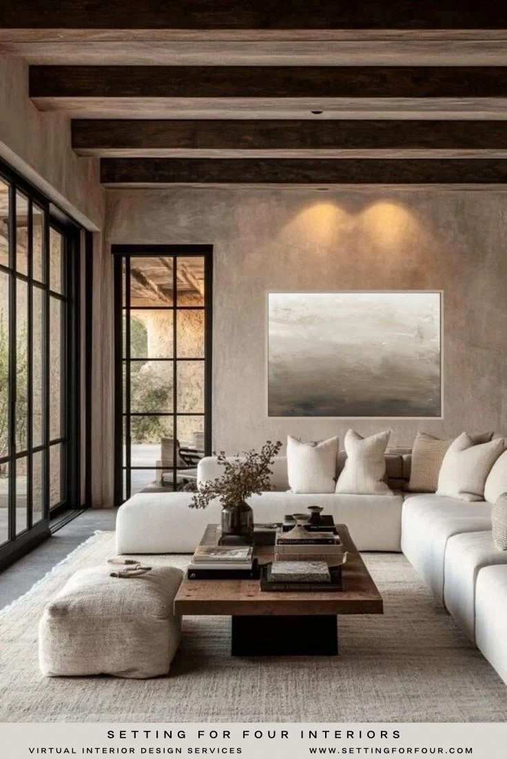 Modern living room and cozy comfortable furniture!
Neutral aesthetic, Amazon home, wall art, moody, earthy, sectional sofa, coffee table, wood, marble, area rug, pillows, minimalist, traditional, organic modern, beige, brown, black

#LTKSaleAlert #LTKmomlife #LTKHome