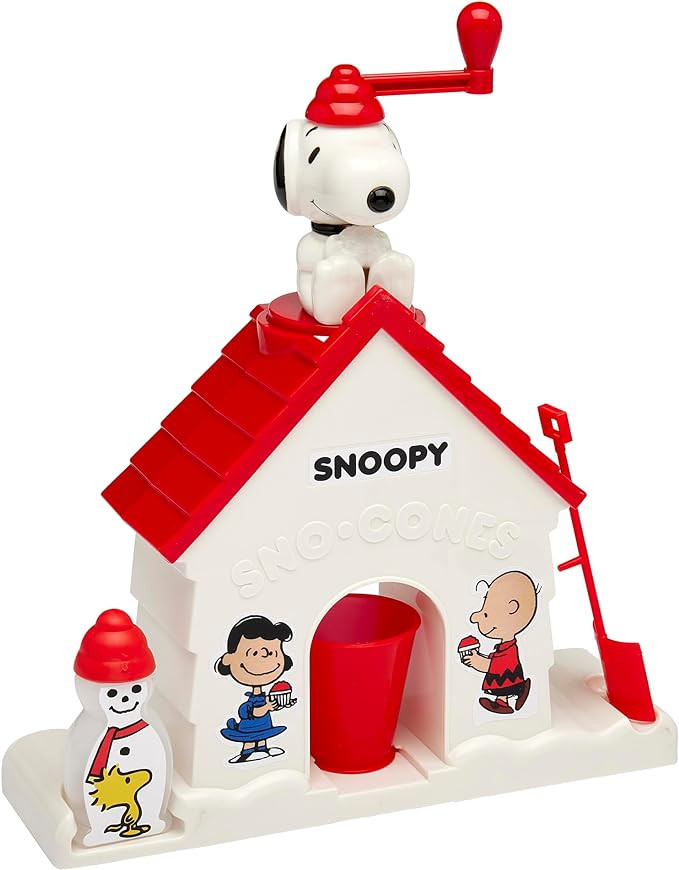Cra-Z-Art Snoopy SNO-Cone Machine, Snow Cone Shaved Ice Maker Ice Shaver, Snoopy House Shaped Sha... | Amazon (US)