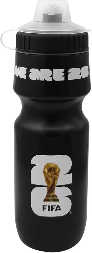 Official FIFA World Cup 2026 Edition - 24oz Refillable Squeeze Water Bottle - BPA-Free, Reusable,... | Amazon (US)