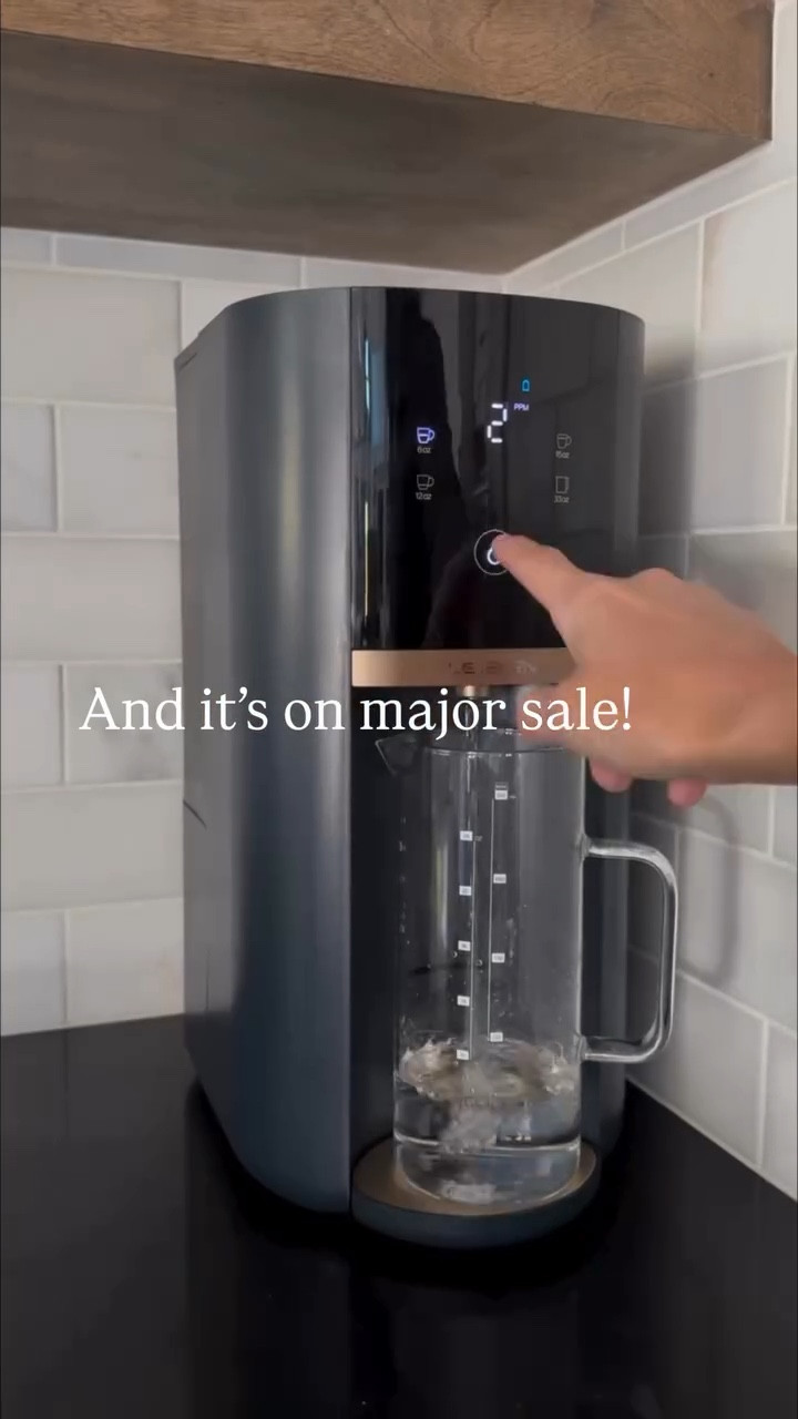 We’ve been using this for months and our entire family has upped their water intake thanks to this countertop reverse osmosis water filter.

 Comment below and I’ll send you the link!

#LTKHome