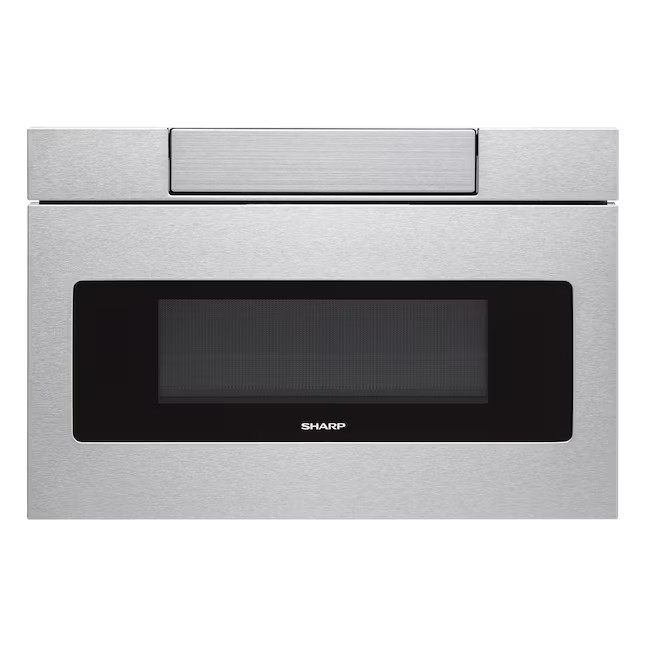 Sharp 23.875-in 1.2-cu ft 950 -Watt Low Profile Microwave Drawer ( Stainless Steel ) | Lowe's