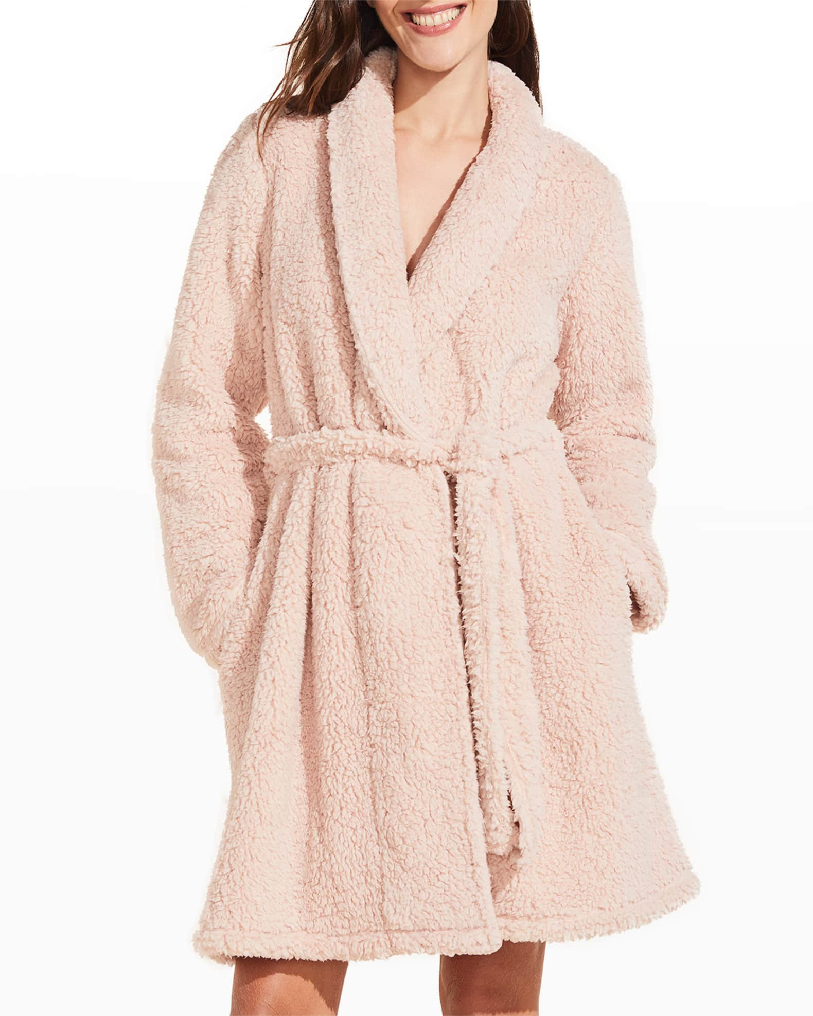 Eberjey Alpine Chic The Sherpa Robe | Neiman Marcus