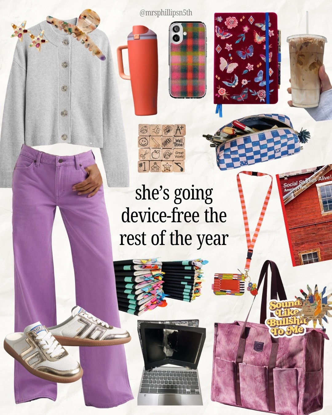 teacher mood board 💻📚🦋

#LTKWorkwear #LTKSaleAlert #LTKootd