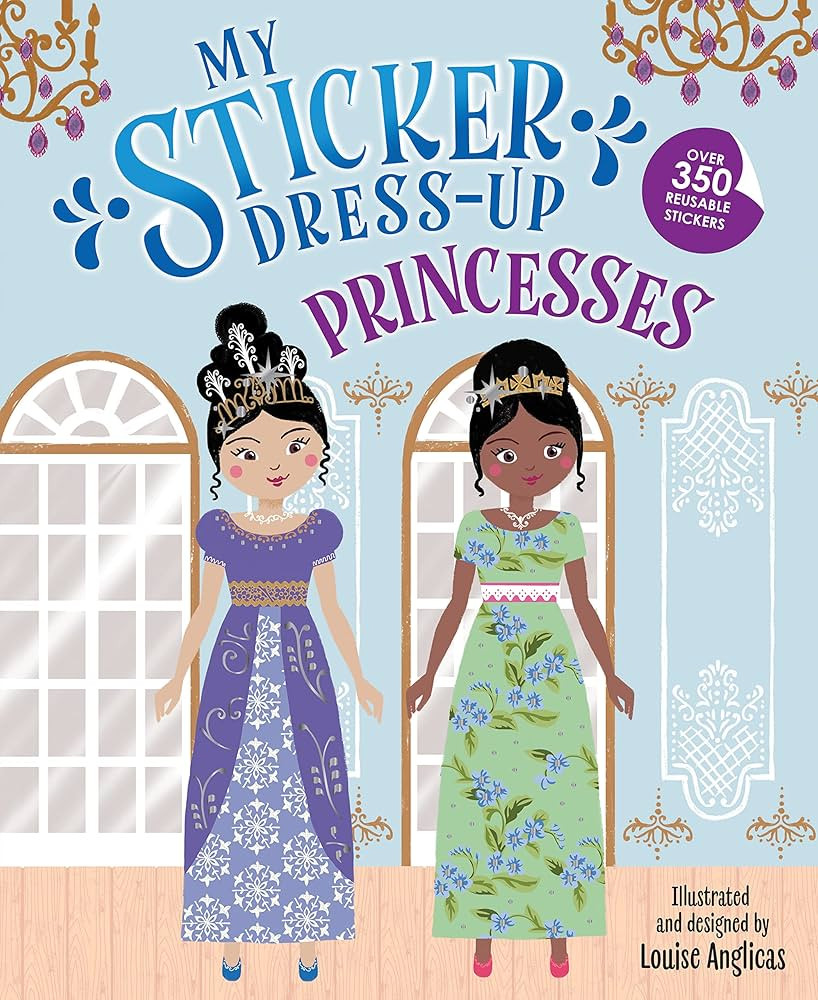 My Sticker Dress-Up: Princesses: Reusable Sticker Activity Book for Endless Creative Play! | Amazon (US)