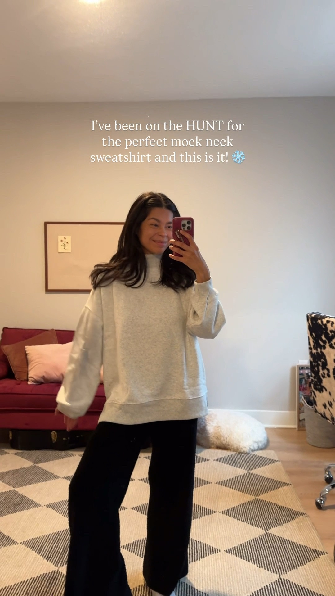 American Eagle Mock Neck Sweatshirt! 

#LTKGiftGuide #LTKdayinmylife #LTKHoliday
