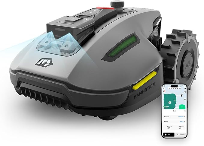 YUKA Mini 700H Robot Lawn Mower, Reception 0.17 Acre, Max.0.27 Acre, Ultrasense AI Vision+ RTK Po... | Amazon (US)