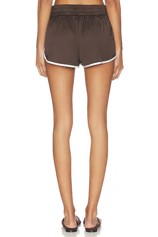 Honey Mini Short in Chocolate | Revolve Clothing (Global)