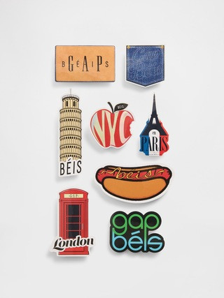 Gap × BÉIS Removable Travel Stickers (8-Pack) | Gap (US)