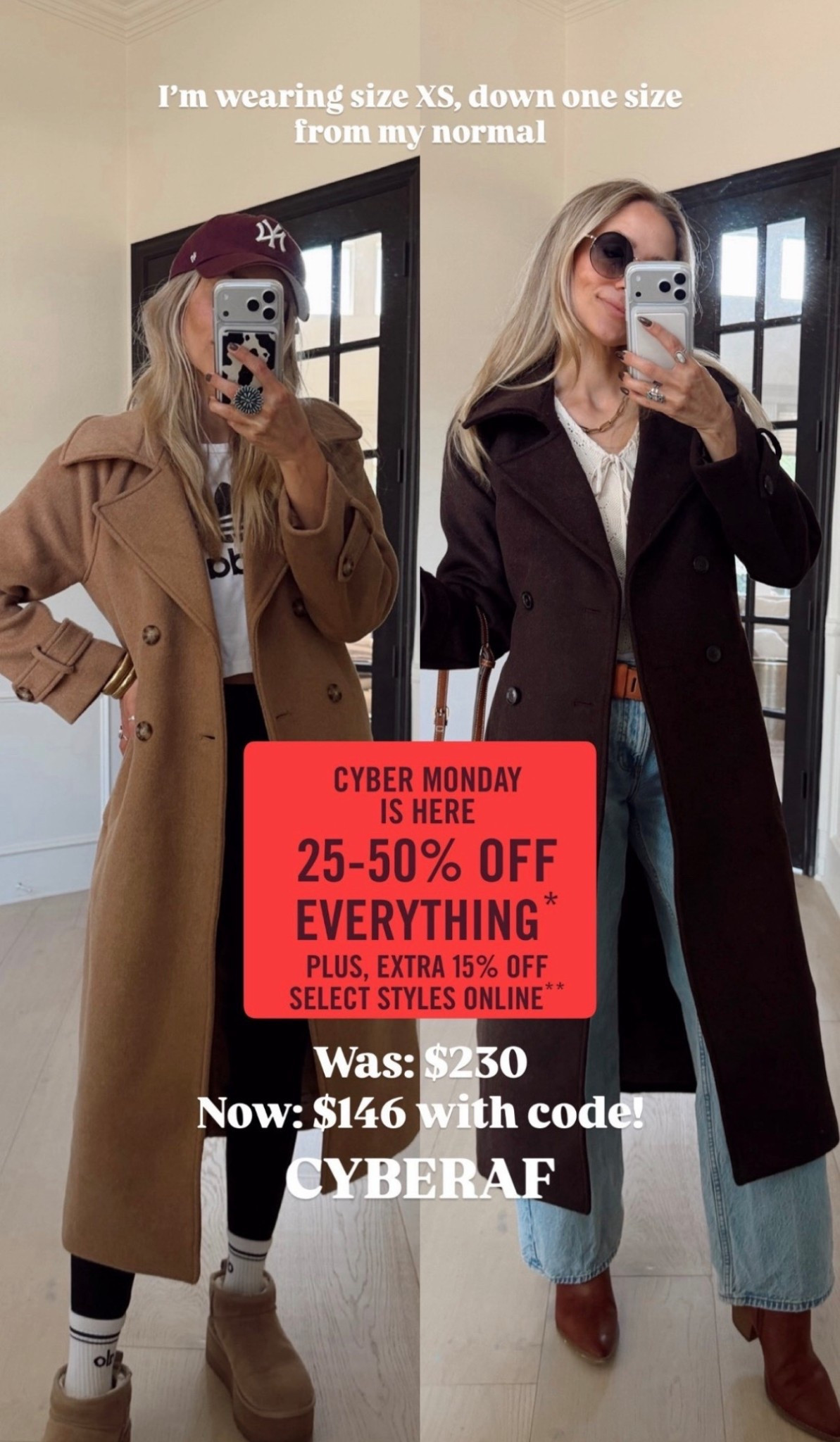 🤍 Lowest price I’ve EVER seen on this coat! 
Use cyber AF at checkout for extra savings 

#LTKHoliday #LTKGiftGuide #LTKCyberWeek