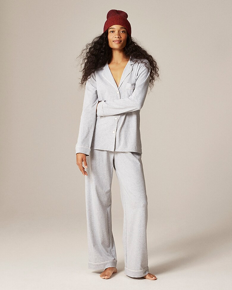 Dreamy cotton-blend pajama pant set | J. Crew US