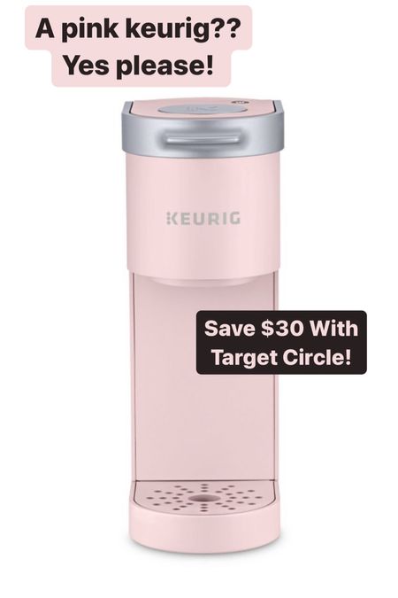 This little Keurig is perfect for a small space like a camper! And it comes in so many colors! You can get $30 with Target Circle! 

#LTKsalealert #LTKunder100 #LTKhome