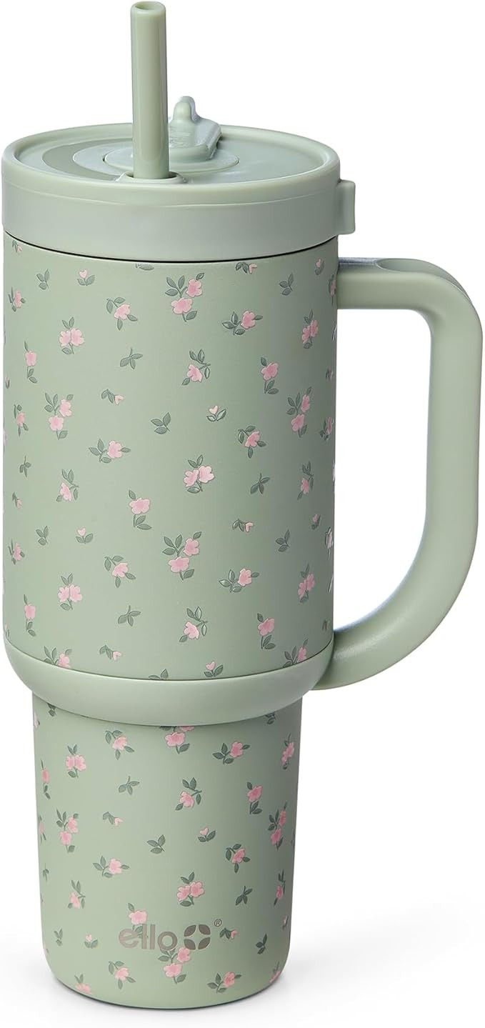 Ello Oasis 30oz Stainless Steel Tumbler - Full Bloom | Amazon (US)
