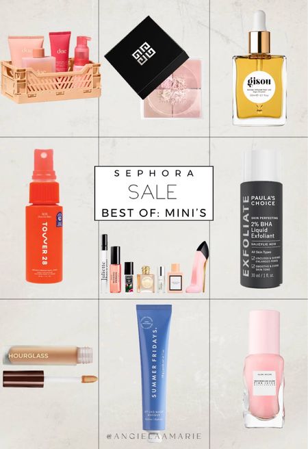 Afraid of committing to a full size product you want to try? Just grab a mini for half the price! These are my top picks! 

Use code: YAYSAVE 👈🏼

Depending on your tier you can get up to 30% OFF sitewide! All Sephora brand products are 30% OFF for everyone! 

Amazon fashion. Target style. Walmart finds. Maternity. Plus size. Winter. Fall fashion. White dress. Fall outfit. SheIn. Old Navy. Patio furniture. Master bedroom. Nursery decor. Swimsuits. Jeans. Dresses. Nightstands. Sandals. Bikini. Sunglasses. Bedding. Dressers. Maxi dresses. Shorts. Daily Deals. Wedding guest dresses. Date night. white sneakers, sunglasses, cleaning. bodycon dress midi dress Open toe strappy heels. Short sleeve t-shirt dress Golden Goose dupes low top sneakers. belt bag Lightweight full zip track jacket Lululemon dupe graphic tee band tee Boyfriend jeans distressed jeans mom jeans Tula. Tan-luxe the face. Clear strappy heels. nursery decor. Baby nursery. Baby boy. Baseball cap baseball hat. Graphic tee. Graphic t-shirt. Loungewear. Leopard print sneakers. Joggers. Keurig coffee maker. Slippers. Blue light glasses. Sweatpants. Maternity. athleisure. Athletic wear. Quay sunglasses. Nude scoop neck bodysuit. Distressed denim. amazon finds. combat boots. family photos. walmart finds. target style. family photos outfits. Leather jacket. Home Decor. coffee table. dining room. kitchen decor. living room. bedroom. master bedroom. bathroom decor. nightsand. amazon home. home office. Disney. Gifts for him. Gifts for her. tablescape. Curtains. Apple Watch Bands. Hospital Bag. Slippers. Pantry Organization. Accent Chair. Farmhouse Decor. Sectional Sofa. Entryway Table. Designer inspired. Designer dupes. Patio Inspo. Patio ideas. Pampas grass.  


#LTKfindsunder50 #LTKeurope #LTKwedding #LTKhome #LTKbaby #LTKmens #LTKsalealert #LTKfindsunder100 #LTKbrasil #LTKworkwear #LTKswim #LTKstyletip #LTKfamily #LTKU #LTKbeauty #LTKbump #LTKover40 #LTKitbag #LTKparties #LTKtravel #LTKfitness #LTKSeasonal #LTKshoecrush #LTKkids #LTKmidsize #LTKVideo #LTKFestival #LTKxSephora #LTKxTarget #LTKGiftGuide #LTKActive