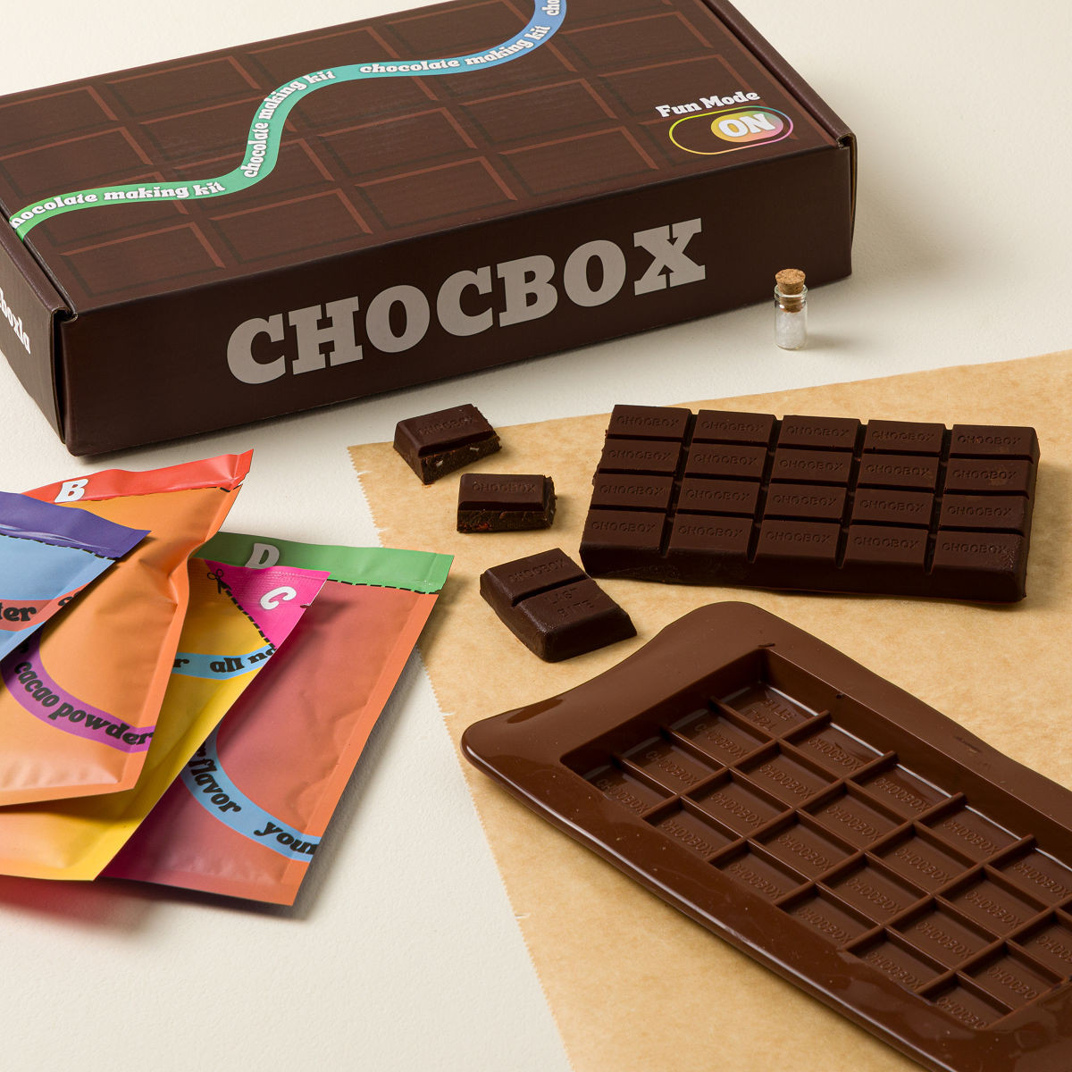 Create Your Own Gourmet Chocolate Bars Kit | UncommonGoods