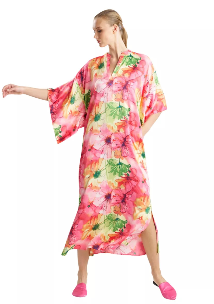 Women's Radiance Satin Caftan | Belk