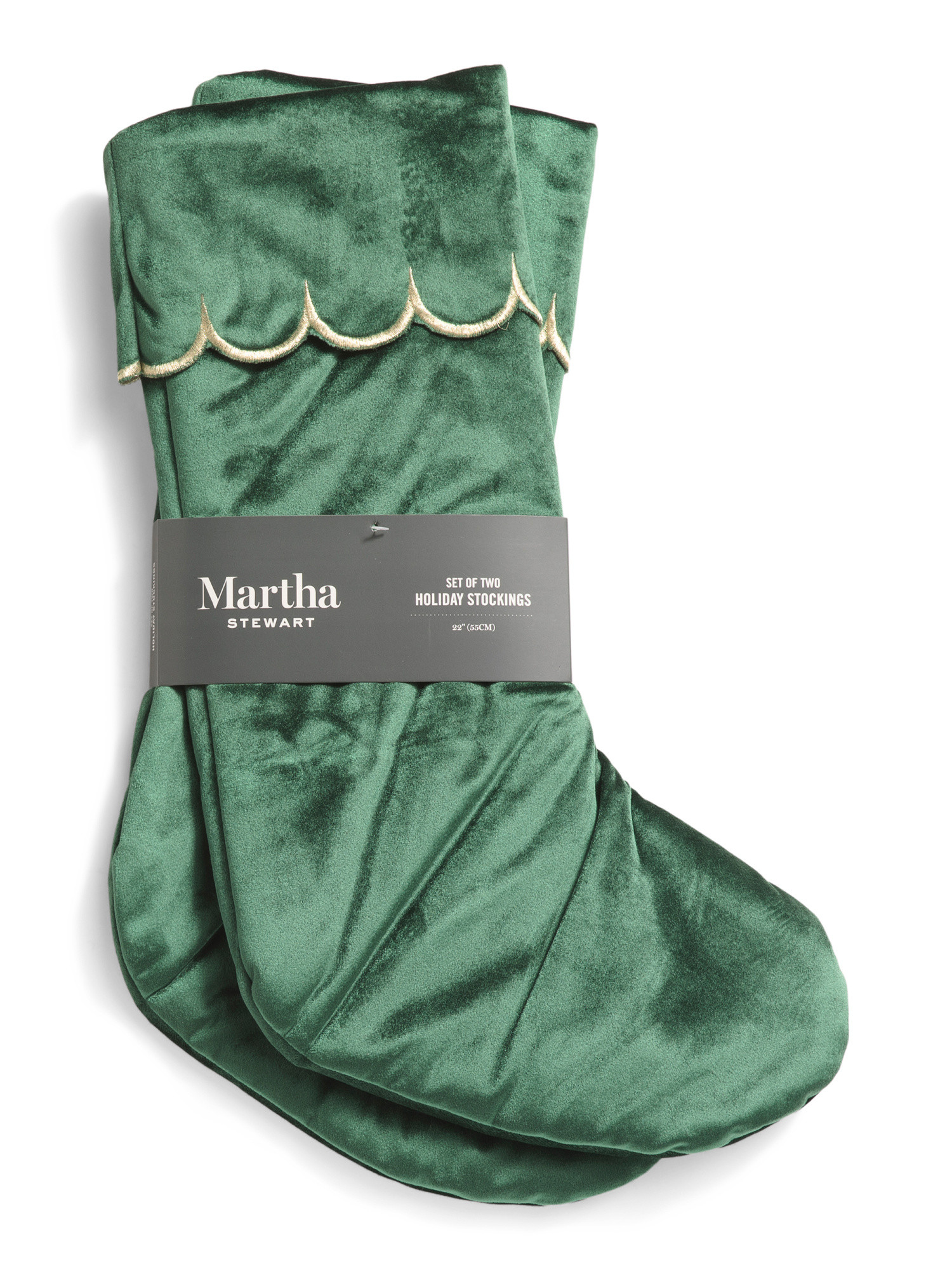 Scallop Cuff Stockings | Garlands & Trimmings | Marshalls | Marshalls