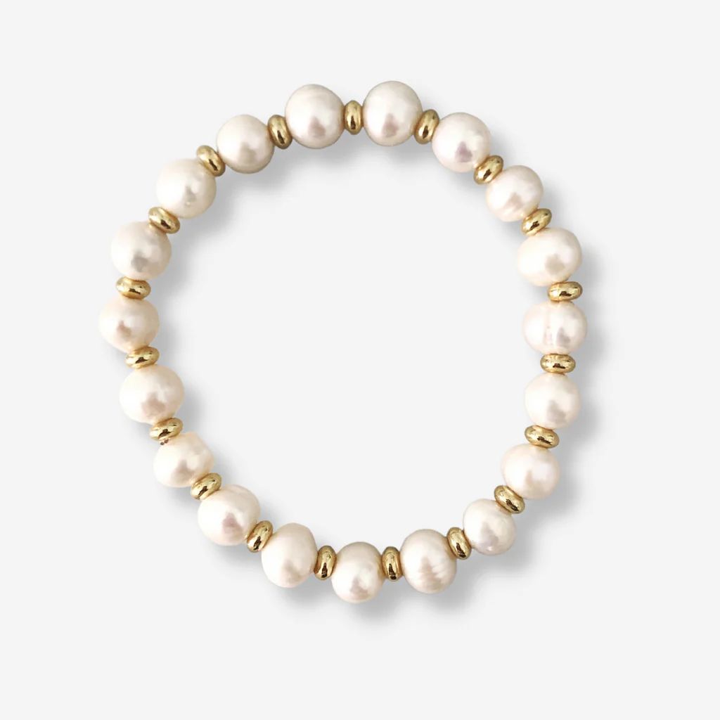 Stackable Bracelet | Pearl | Alexandra Gioia
