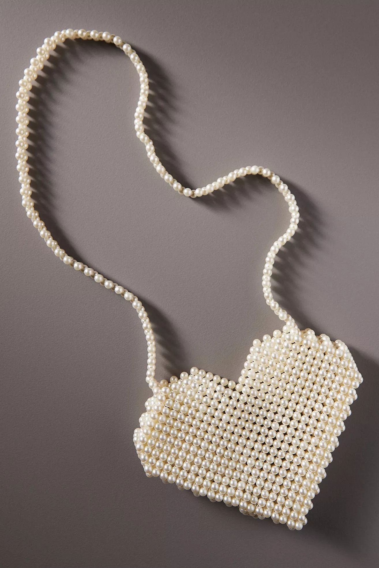 Heart Icon Beaded Bag | Anthropologie (US)