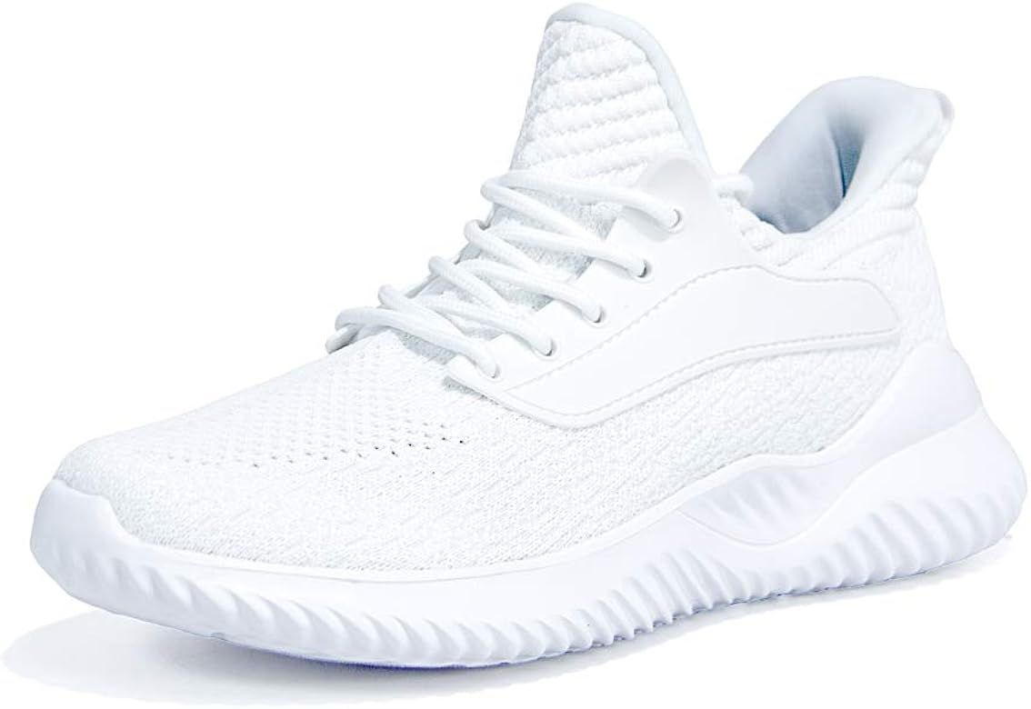 Akk Womens Athletic Walking Shoes - Slip On Memory Foam Lightweight Work Casual Tennis Running Sh... | Amazon (US)