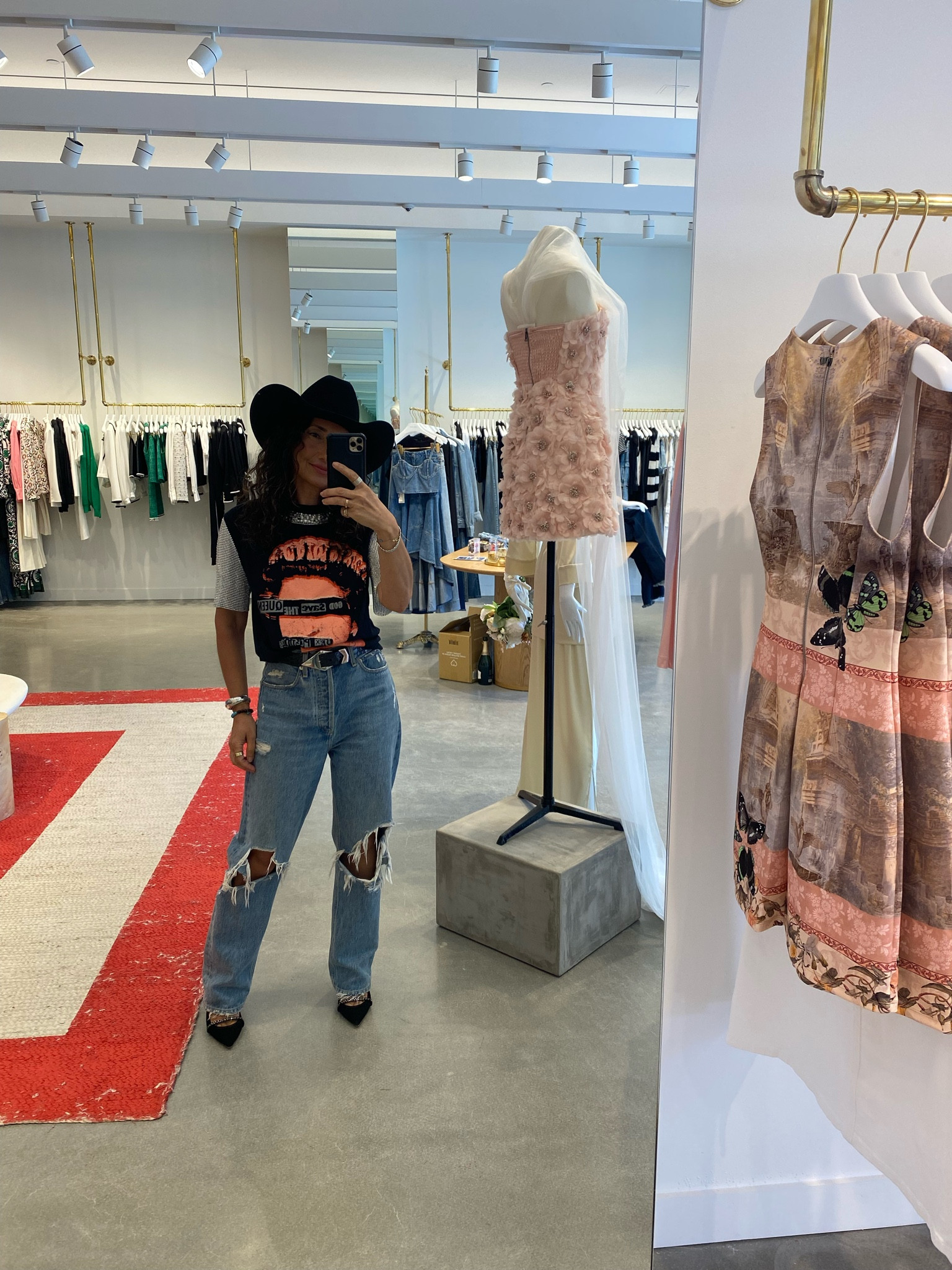 Alice and Olivia embellished t shirt 

#LTKstyletip #LTKFestival #LTKparties