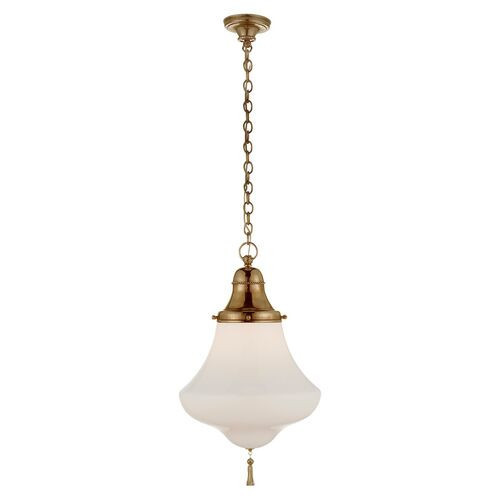 Ralph Lauren Home - Visual Comfort - Xavier Pendant - Gold | Hanging Light, Lanterns - Hardwired - Practical, Aesthetic | One Kings Lane