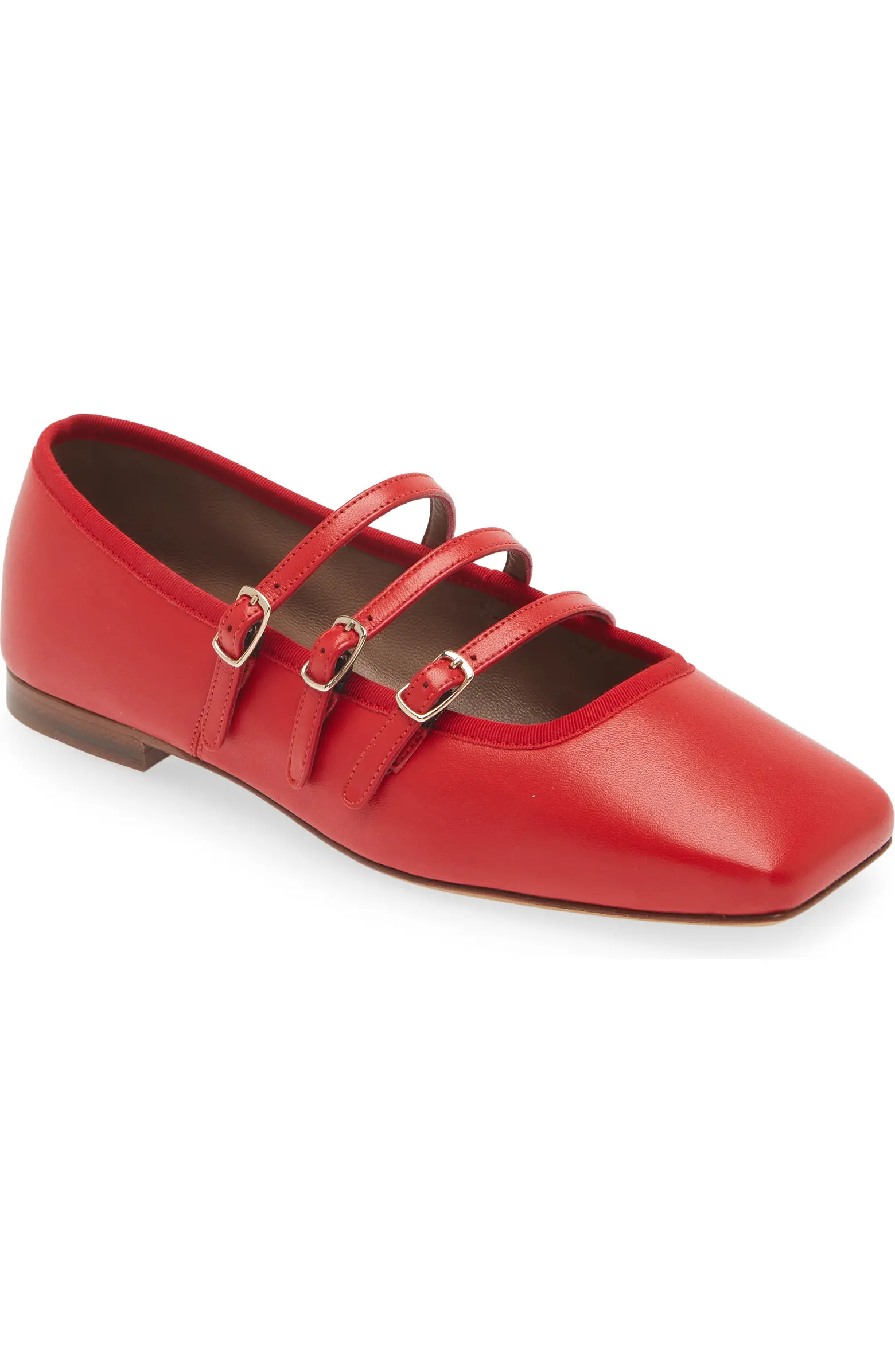 Square Toe Mary Jane Flat (Women) | Nordstrom