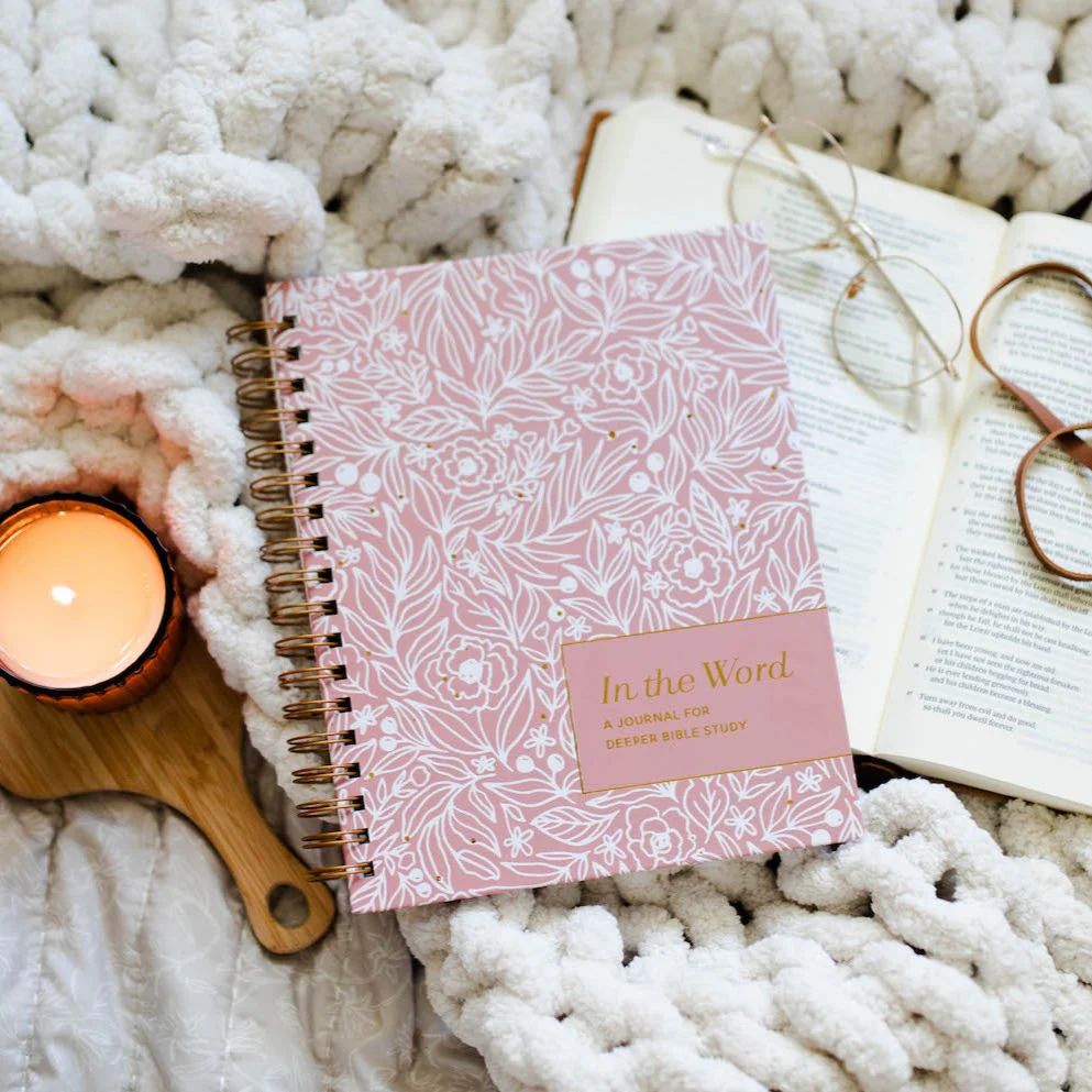 In the Word Journal - Pink Floral | The Daily Grace Co. | The Daily Grace Co.