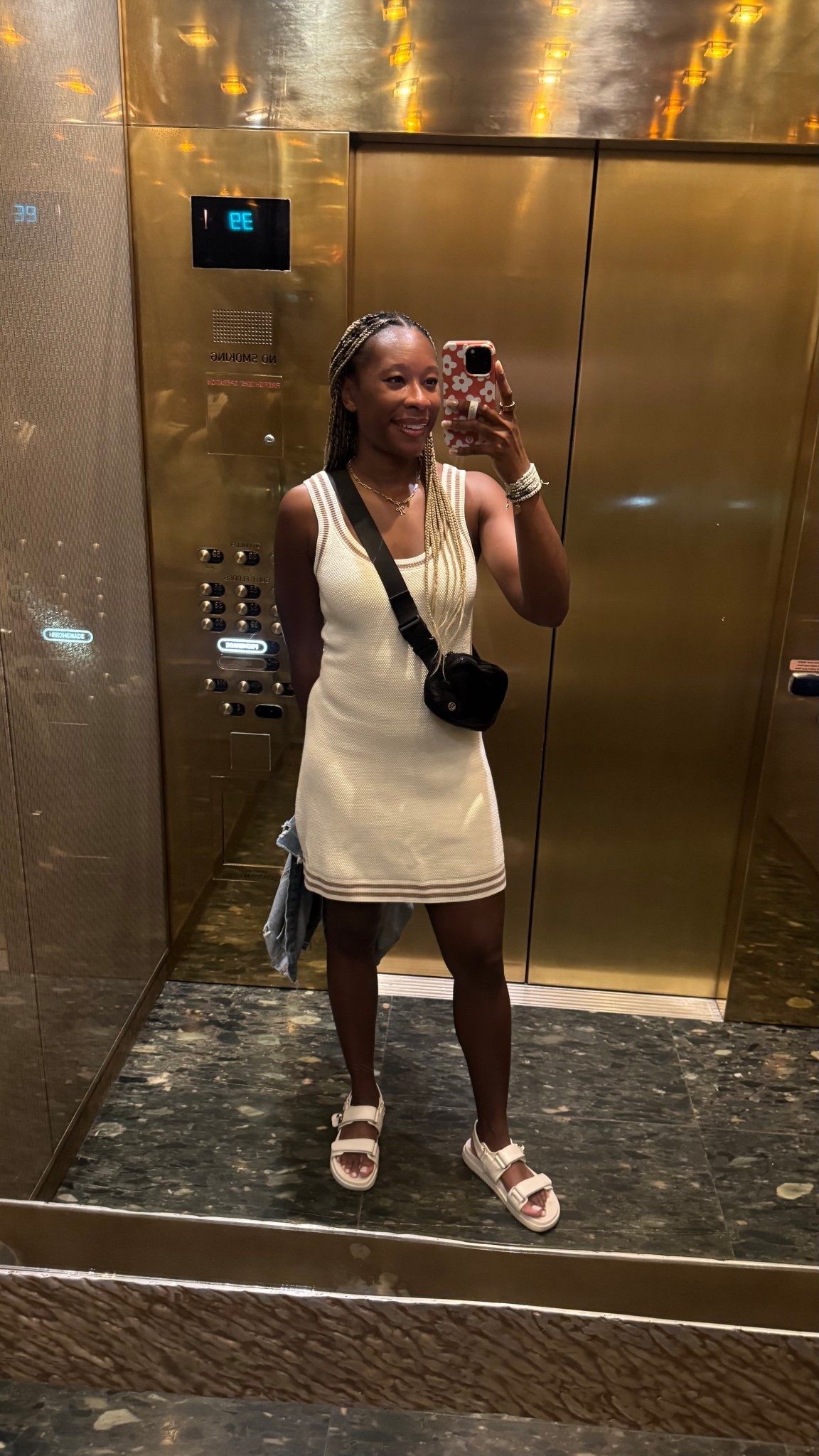 Cute, comfortable Alo Yoga Knit tennis dress. 

#LTKActive #LTKStyleTip