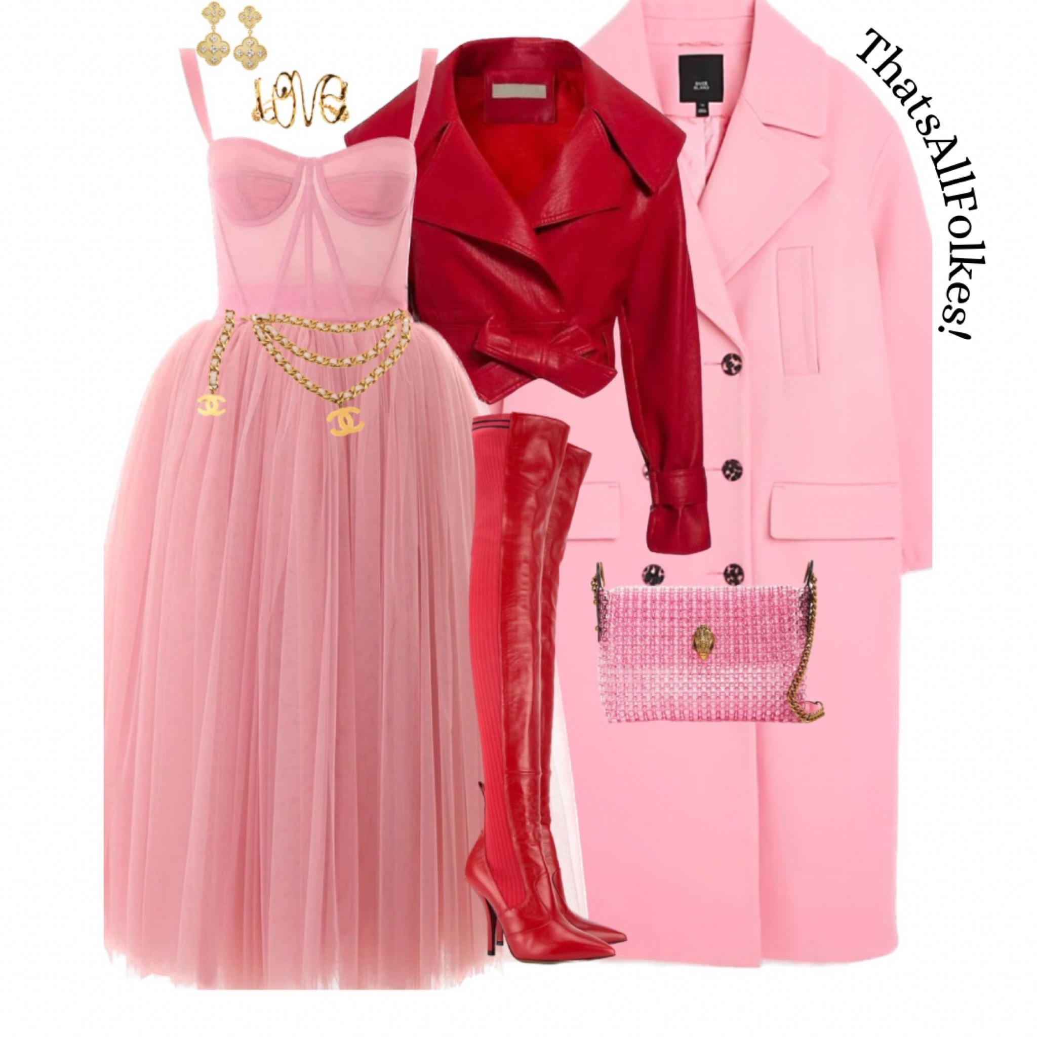 A sweet Valentine’s Day fit. Pink & red as a color combo always hits!
The red fendi boots can be found in resale sites 😉

#LTKSeasonal #LTKshoecrush #LTKstyletip