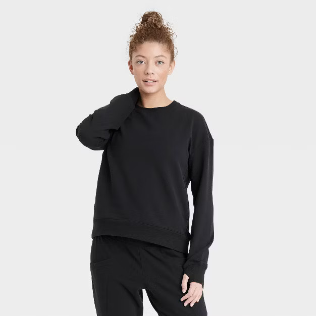 Women's Crewneck Sweatshirt - All in Motion™ | Target