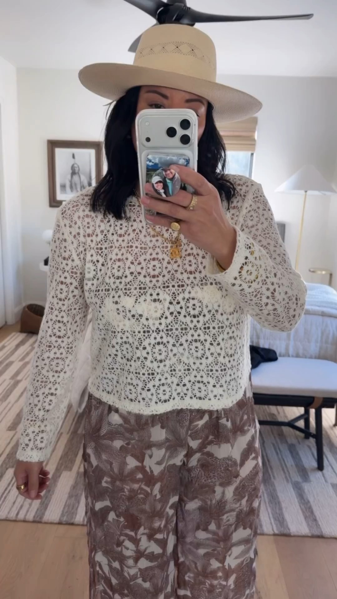 Top size large, bottoms size medium, swimsuit size medium. 



#LTKgrwm #LTKSeasonal #LTKOver40