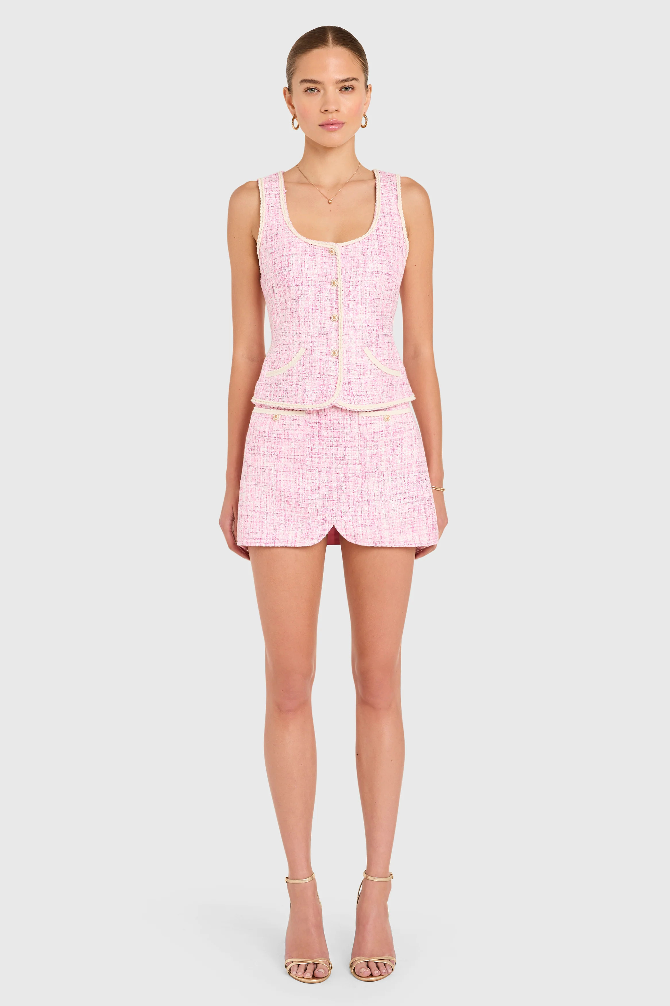 Caligari Vest | Women's Tailored Vest - Amanda Uprichard | Amanda Uprichard