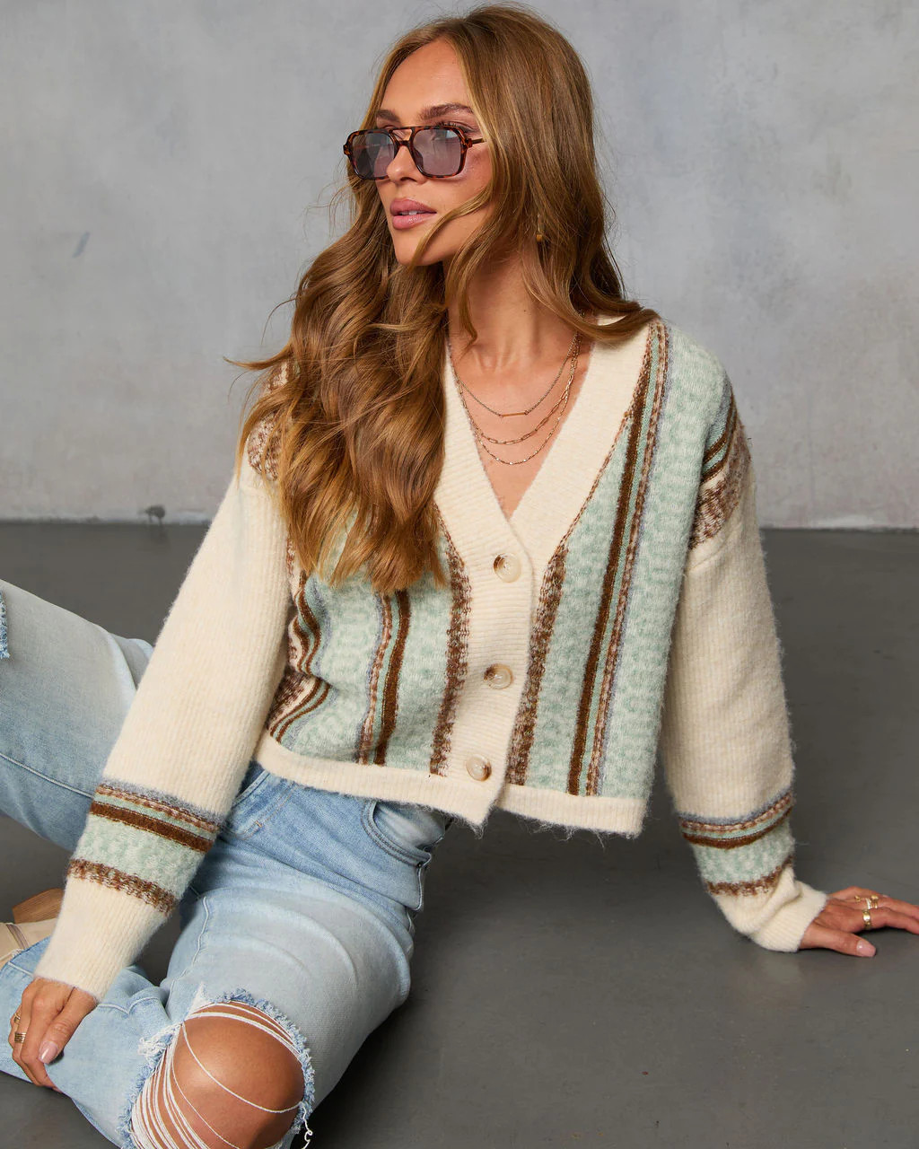 Emberglow Colorblock Cardigan | VICI