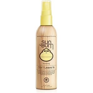 Sun Bum Revitalizing 3 in 1 Leave-In Conditioner Spray Detangler | Anti Frizz , Paraben and Gluten F | Amazon (US)