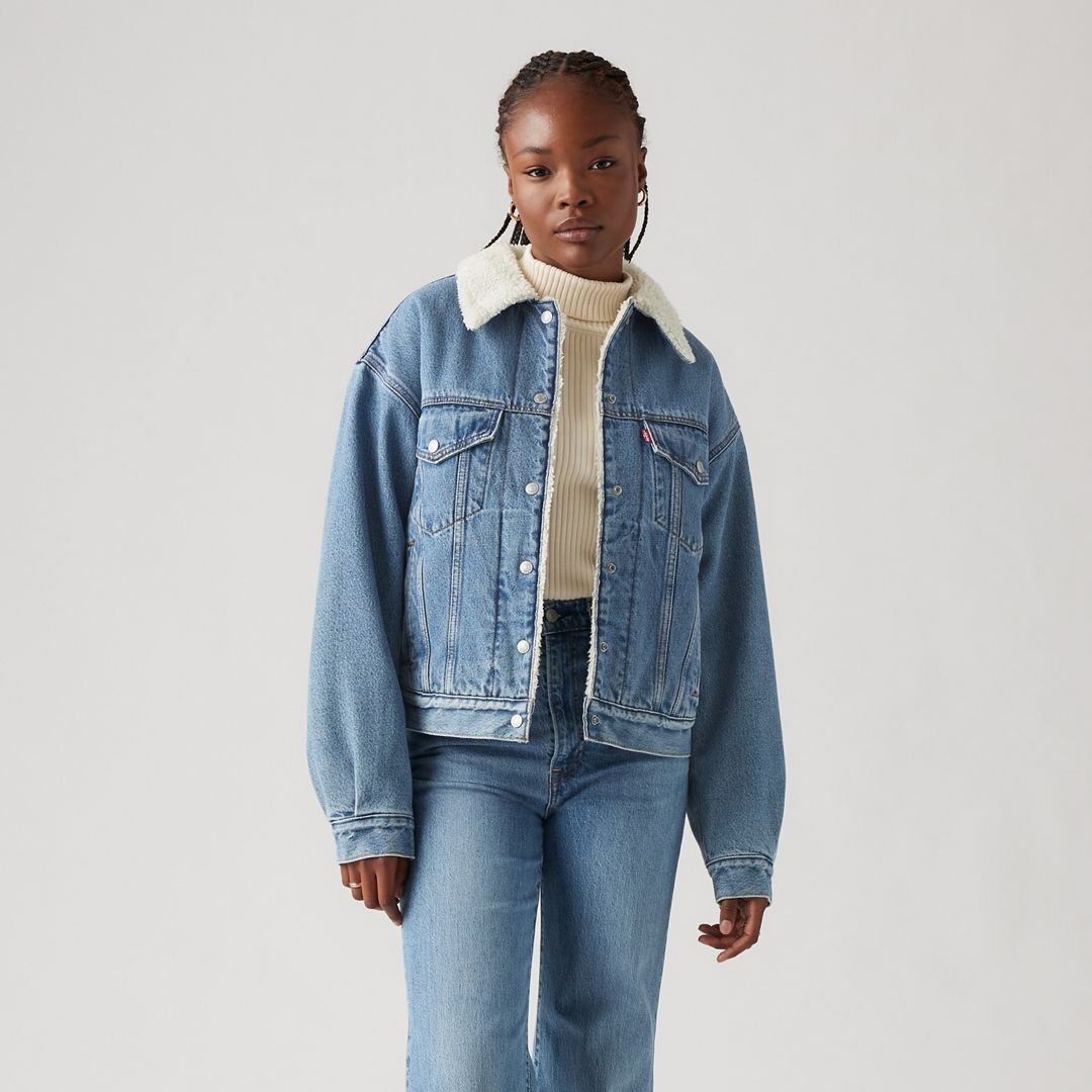 Levi's 90s Sherpa Trucker Jacket - Women's L | Levi's US