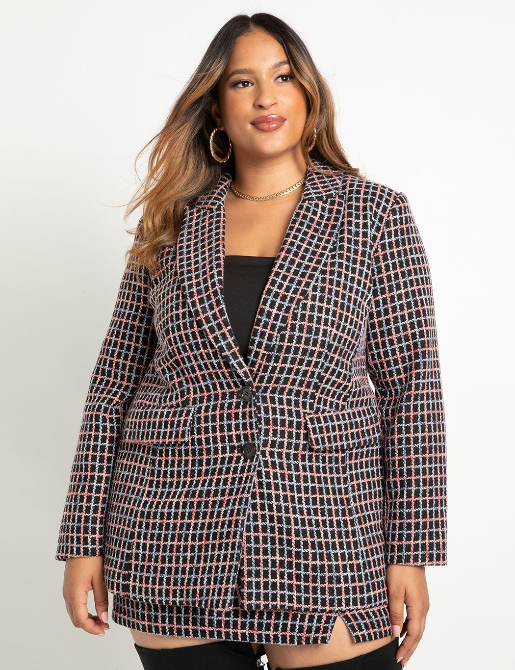 Tweed Blazer | Eloquii